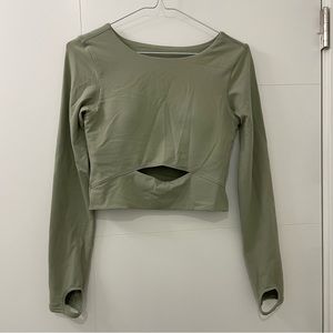 Sage green long sleeve